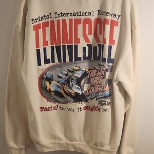 Tilly's Tennessee Raceway Graphic Sweater - Cream